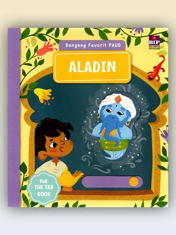 Sampul buku Dongeng Favorit PAUD: Aladin
