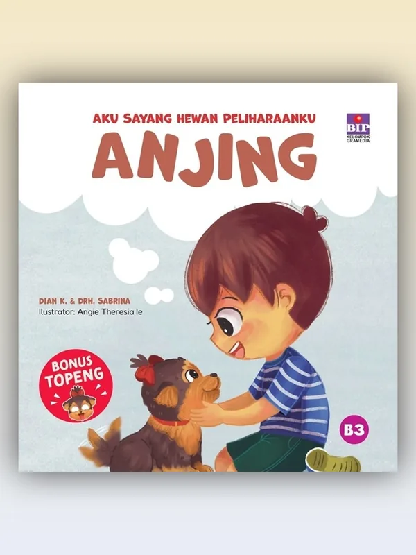 Sampul buku Aku Sayang Hewan Peliharaanku: Anjing