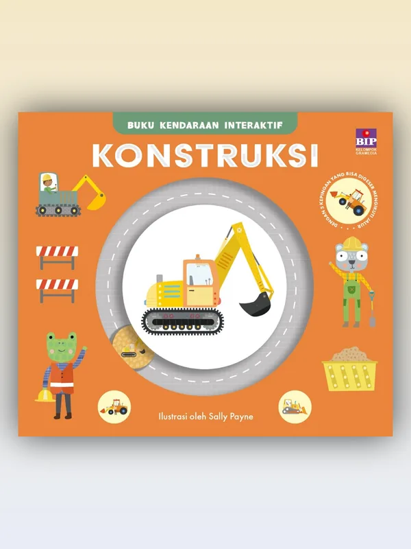 Sampul buku Buku Kendaraan Interaktif: Konstruksi