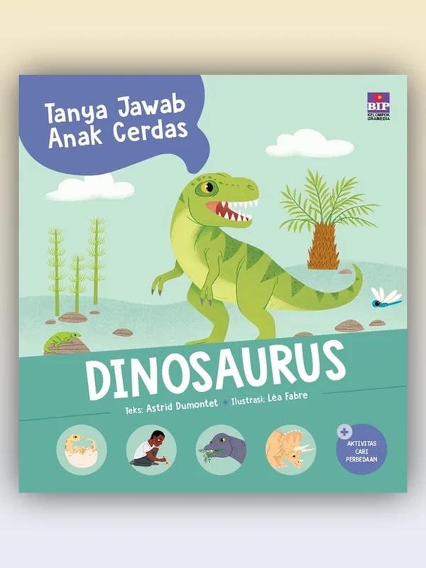 Sampul buku Buku Tanya Jawab Anak Cerdas: Dinosaurus