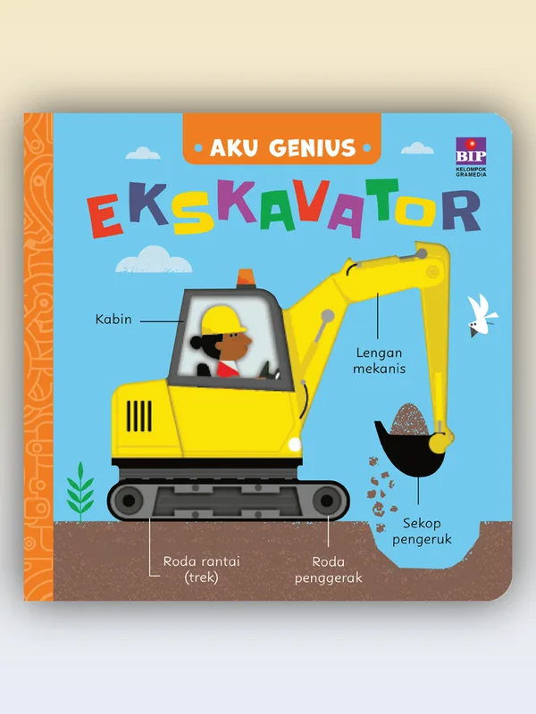 Sampul buku Aku Genius: Ekskavator
