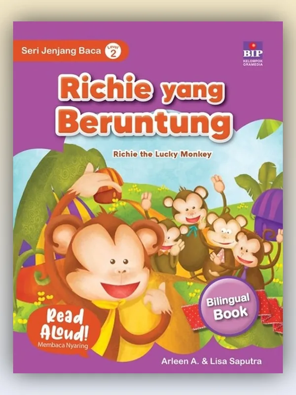 Sampul buku Buku Seri Jenjang Baca: Richie yang Beruntung
