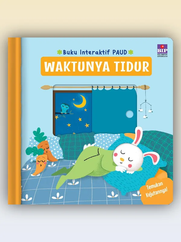 Sampul buku Buku Interaktif PAUD: Waktunya Tidur