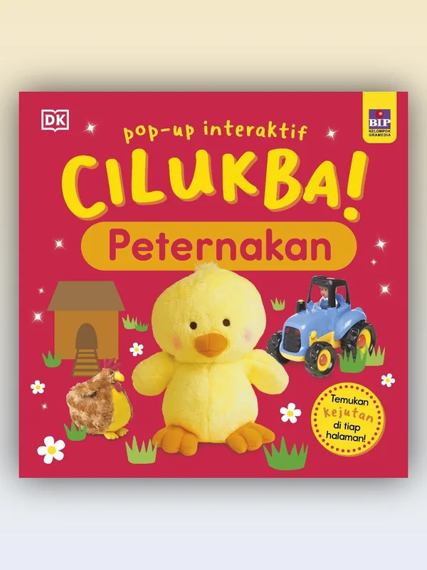 Sampul buku Pop up Interaktif Cilukba! Peternakan
