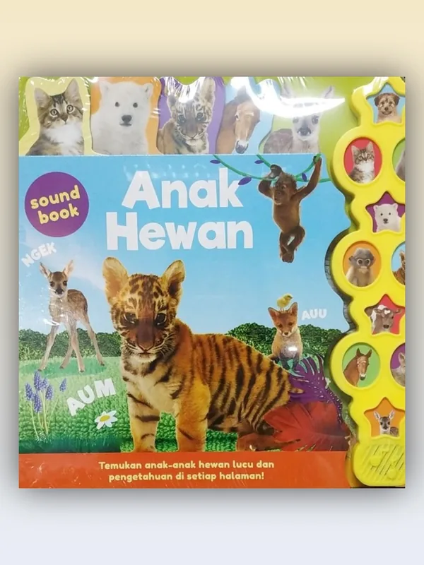 Sampul buku Big Sound Book: Anak Hewan