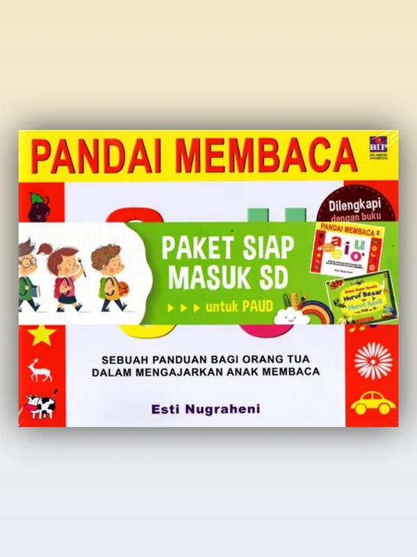 Sampul buku Paket PAUD Siap Masuk SD