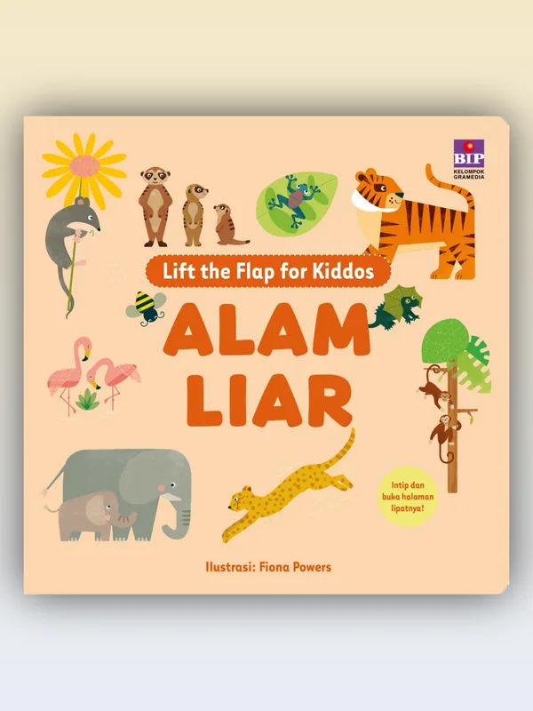 Sampul buku Lift the Flap for Kiddos: Alam Liar