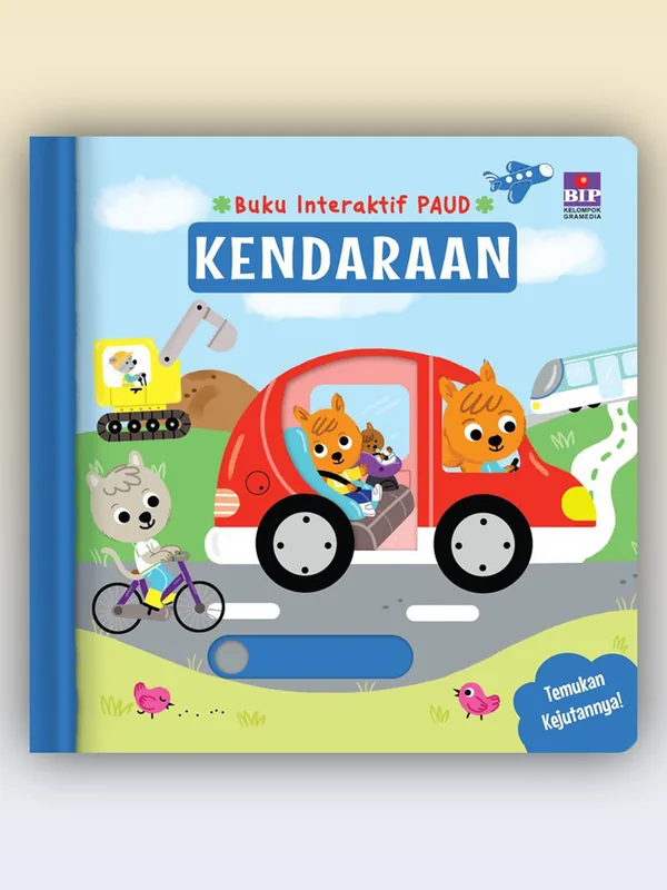 Sampul buku Buku Interaktif PAUD: Kendaraan