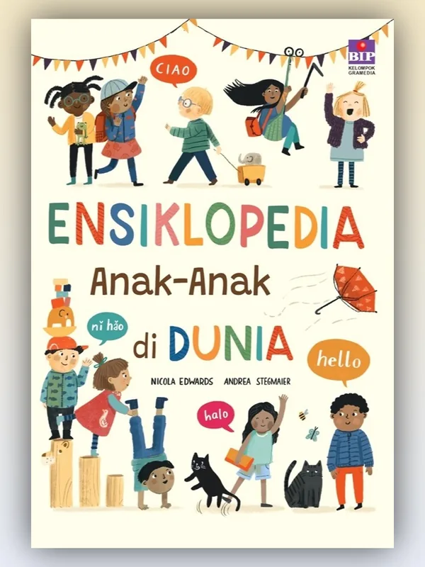 Sampul buku Ensiklopedia Anak-Anak di Dunia