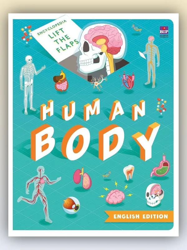 Sampul buku Encyclopedia Lift the Flaps Human Body (English Edition)