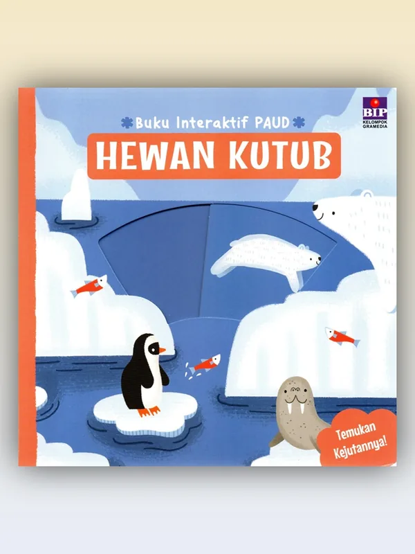 Sampul buku Buku Interaktif PAUD: Hewan Kutub