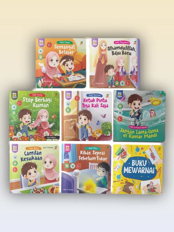 Sampul buku Seri Adab Anak Islam
