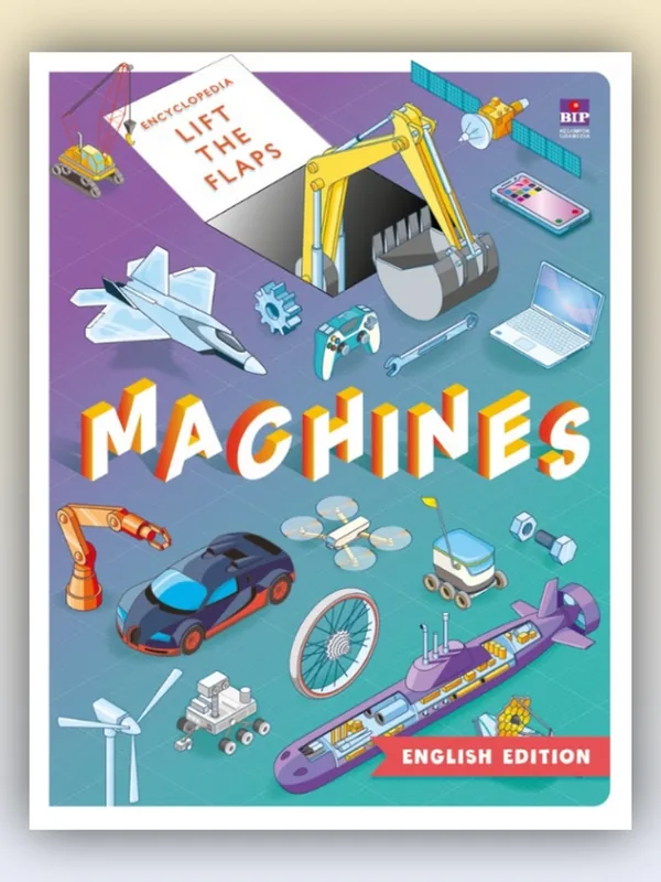 Sampul buku Encyclopedia Lift the Flaps Machine (English Edition)
