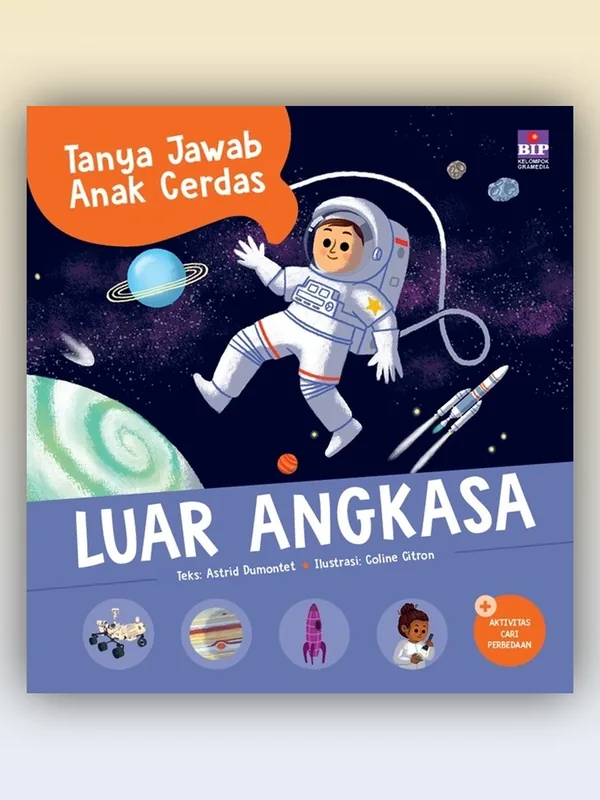 Sampul buku Buku Tanya Jawab Anak Cerdas: Luar Angkasa