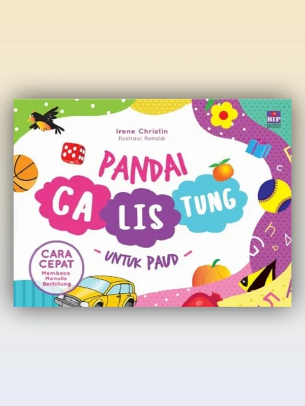 Sampul buku Pandai Calistung untuk PAUD
