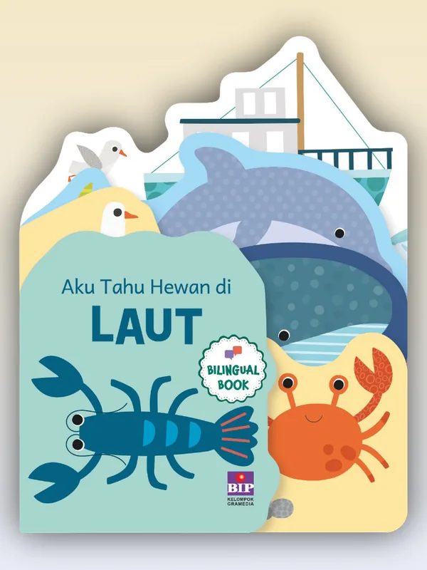 Sampul buku Aku Tahu Hewan di Laut