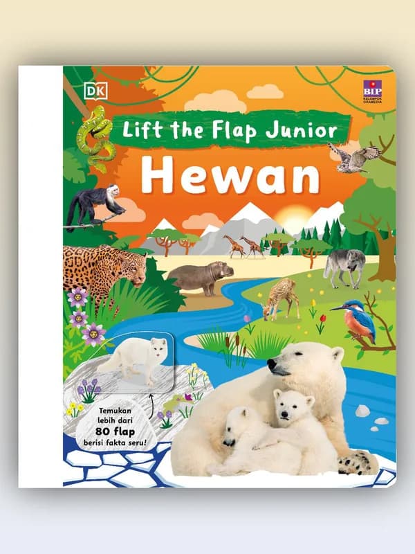 Sampul buku Lift the Flap Junior: Hewan
