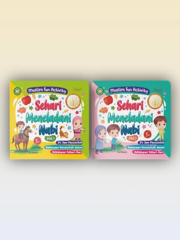 Sampul buku Sehari Meneladani Nabi