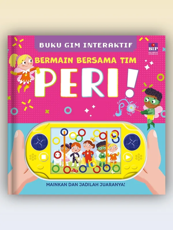 Sampul buku Buku Interaktif Gim: Bermain Bersama Tim Peri!