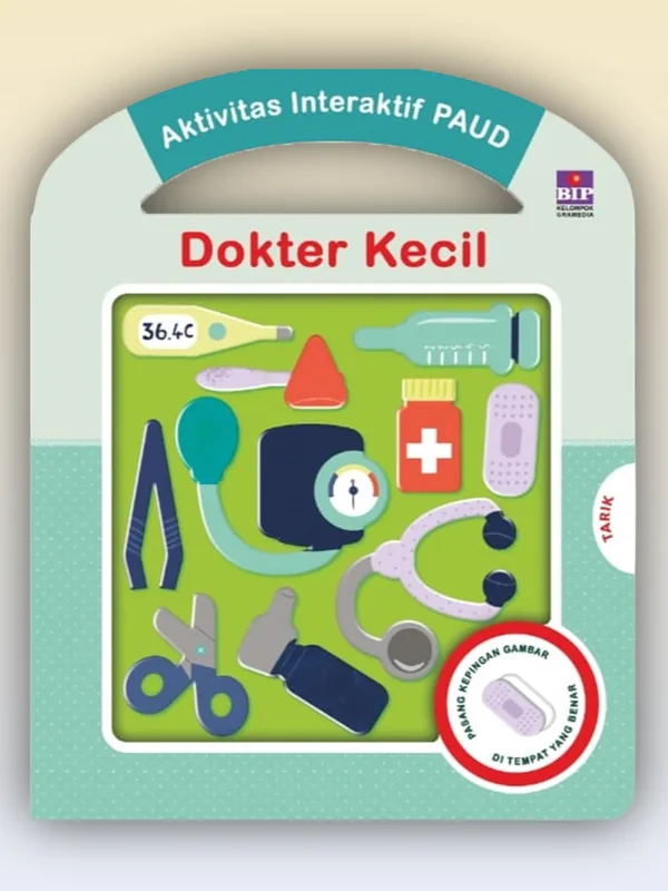 Sampul buku Buku Aktivitas Interaktif PAUD: Dokter Kecil