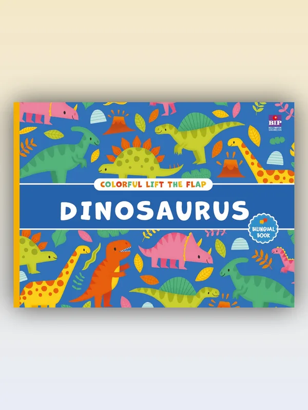 Sampul buku Colorful Lift the Flap: Dinosaurus