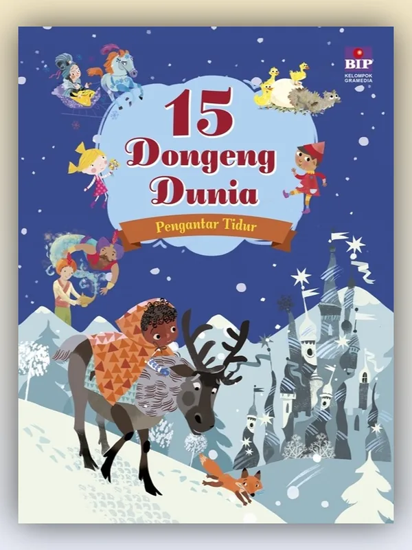 Sampul buku 15 Dongeng Dunia Pengantar Tidur