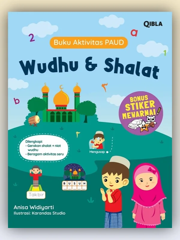 Sampul buku Buku Aktivitas PAUD: Wudhu & Shalat