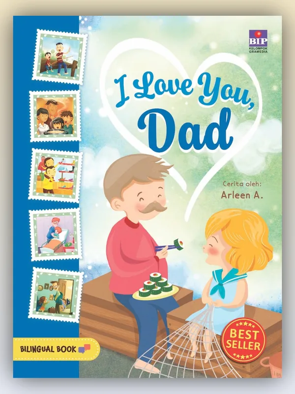 Sampul buku I Love You, Dad (Edisi Revisi)