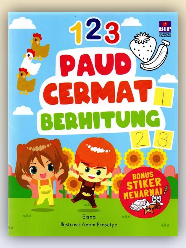 Sampul buku PAUD Cermat Berhitung