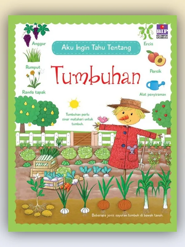 Sampul buku Aku Ingin Tahu tentang : Tumbuhan