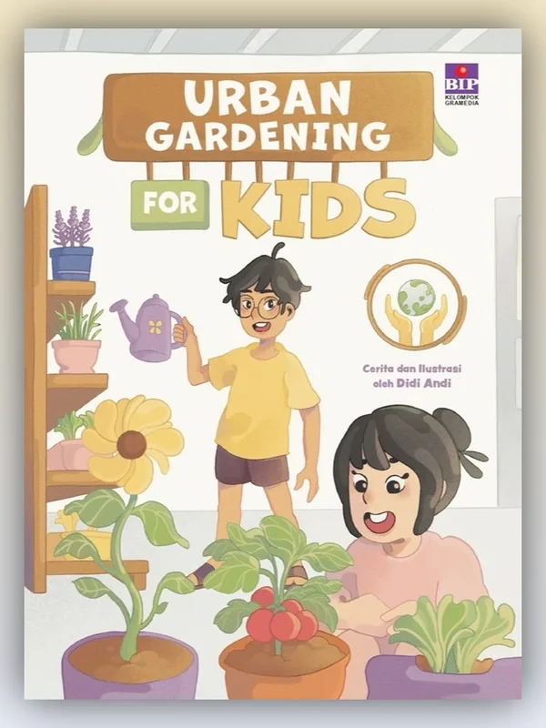 Sampul buku Urban Gardening for Kids