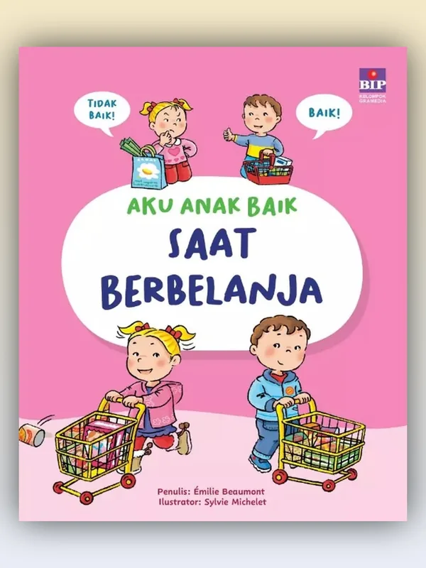 Sampul buku Aku Anak Baik Saat Berbelanja