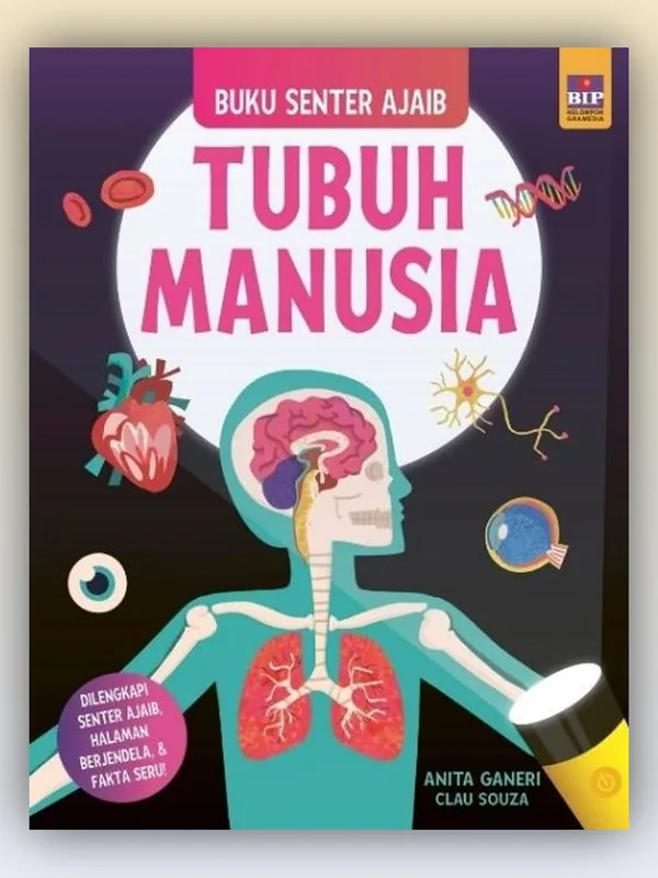 Sampul buku Buku Senter Ajaib: Tubuh Manusia