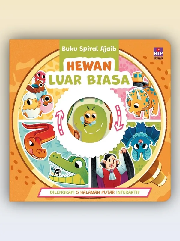 Sampul buku Buku Spiral Ajaib: Hewan Luar Biasa