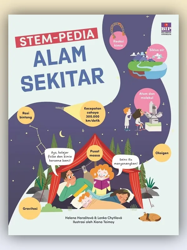 Sampul buku STEM-PEDIA: Alam Sekitar