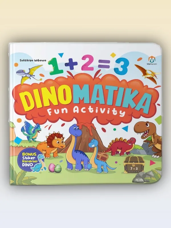 Sampul buku Dinomatika Fun Activity