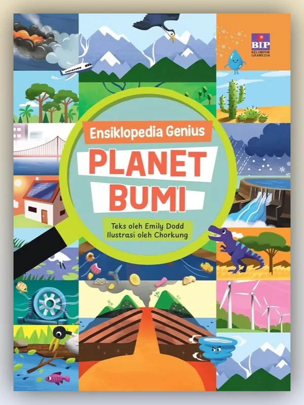 Sampul buku Ensiklopedia Genius: Planet Bumi