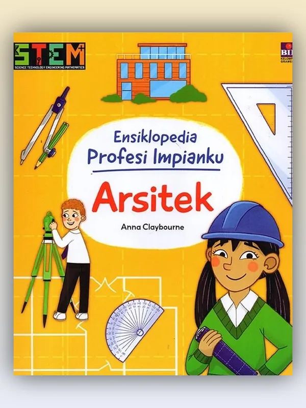 Sampul buku STEM Ensiklopedia Profesi Impianku: Arsitek