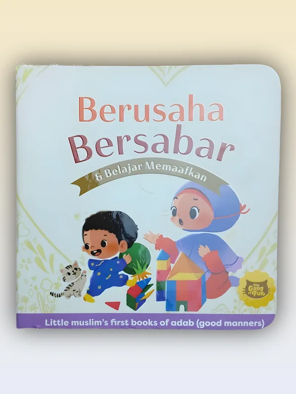 Sampul buku Berusaha Bersabar dan Belajar Memaafkan