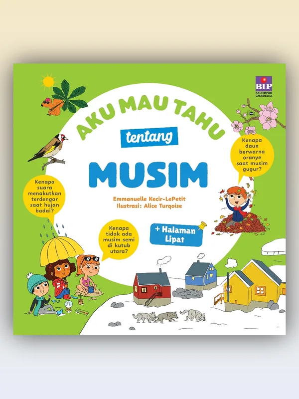 Sampul buku Aku Mau Tahu tentang Musim