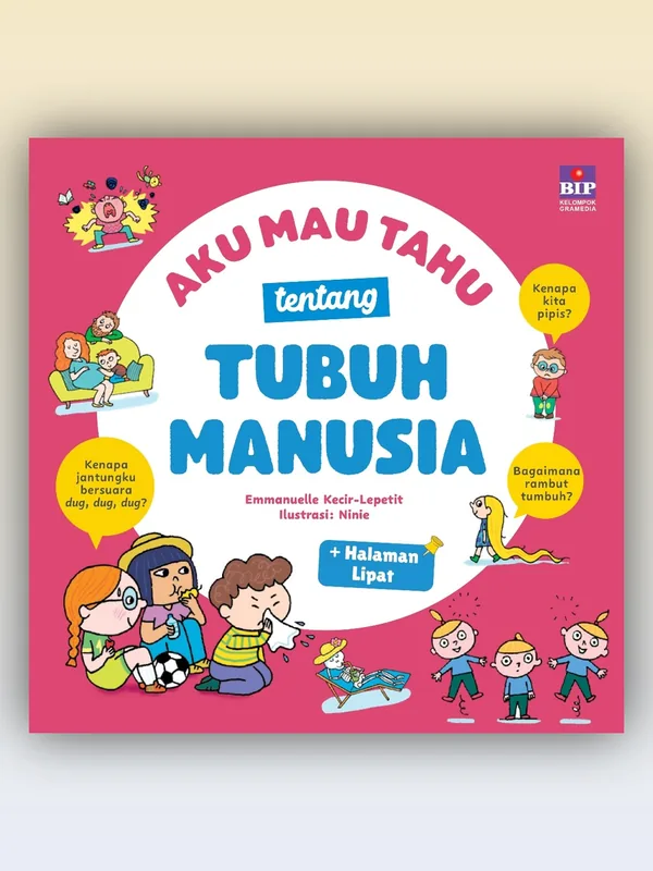 Sampul buku Aku Mau Tahu tentang: Tubuh Manusia