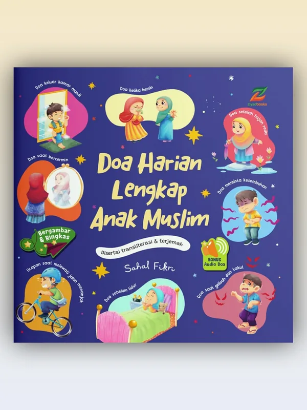 Sampul buku Doa Harian Lengkap Anak Muslim