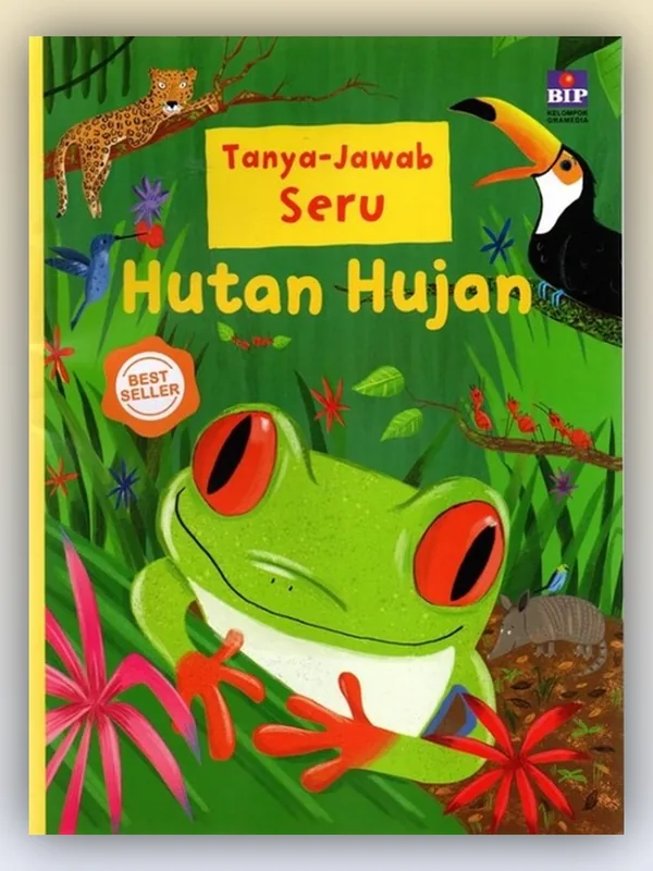 Sampul buku Tanya Jawab Seru tentang Hutan Hujan