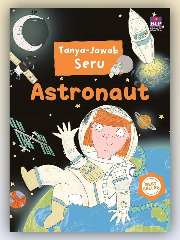 Sampul buku Tanya Jawab Seru: Astronaut