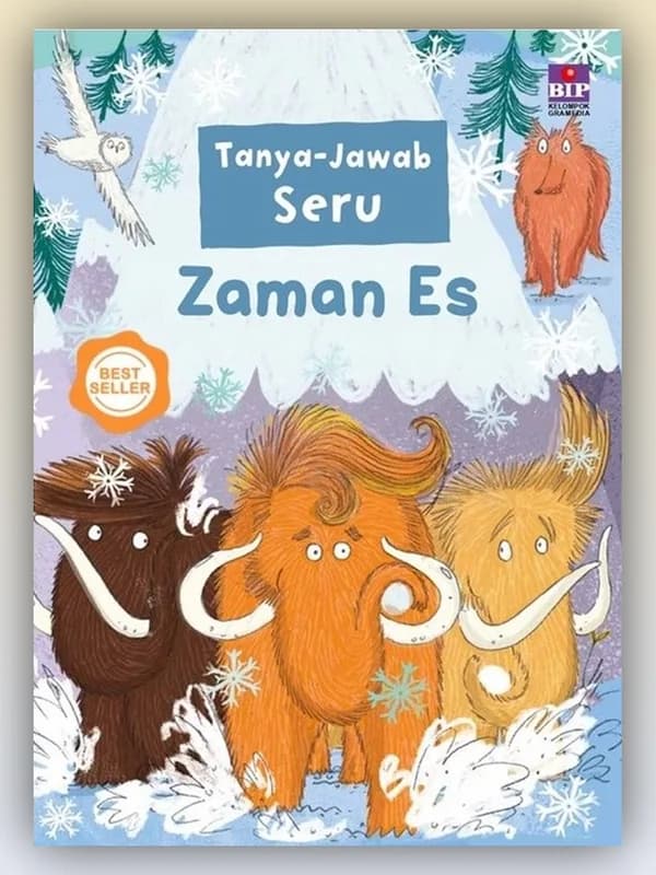 Sampul buku Tanya Jawab Seru tentang Zaman Es