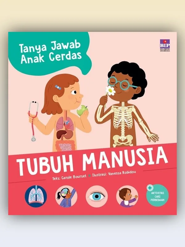 Sampul buku Tanya Jawab Anak Cerdas Tubuh Manusia