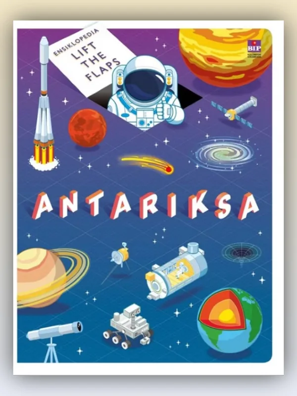 Sampul buku Ensiklopedia Lift the Flap: Antariksa