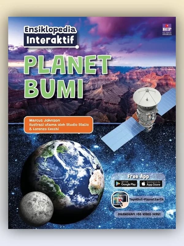 Sampul buku Ensiklopedia Interaktif: Planet Bumi