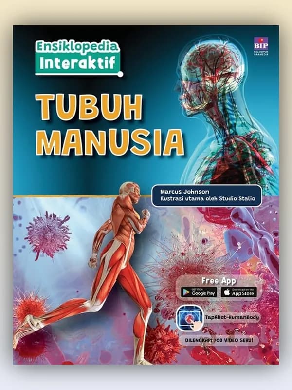 Sampul buku Ensiklopedia Interaktif: Tubuh Manusia