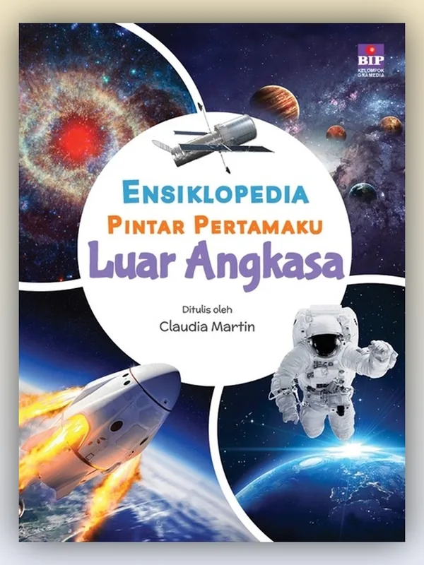 Sampul buku Ensiklopedia Pintar Pertamaku Luar Angkasa
